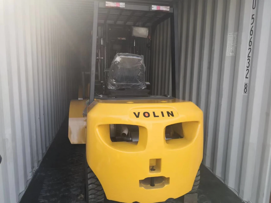 Chinese Brand New 3 Ton Diesel Forklift Truck with Original Forklift Parts