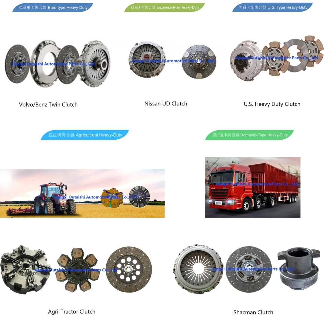 Clutch Disc for European Daf Benz Man Truck Parts