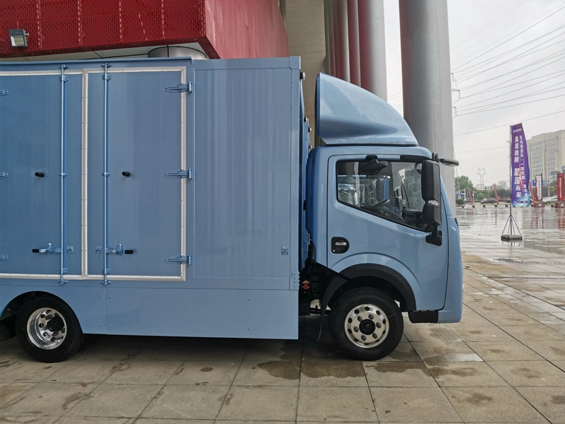 EU Approved 3tons 5tons New Electric Drive Van Cargo Truck