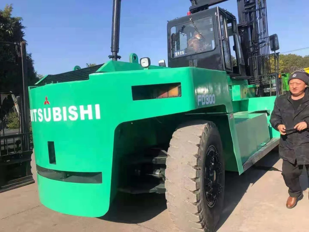 Japanese Forklift Pallet Used or New Telescopic Mitsubishi 30ton Diesel Forklift Truck