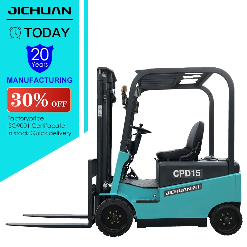 1.5ton 2 Ton Electric Forklift Trucks with Chinese Battery