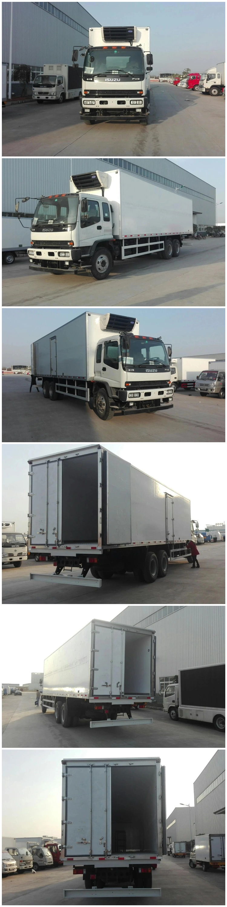 Japanese Brand 10t 15t 20t Carrier Thermo King Refrigerator Freezer Truck 15 Tons 20tons Refrigerated Freezer Cooling Van Refrigerator Trucks for Sale
