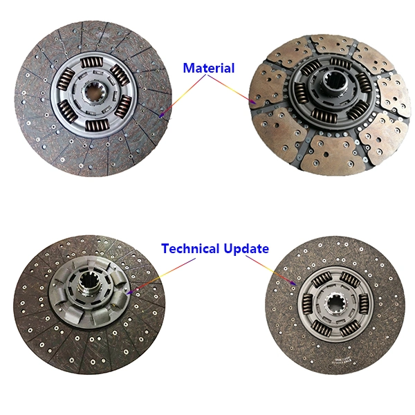 Japanese Auto Parts Clutch Disc for Toyota Corolla 31250-12392
