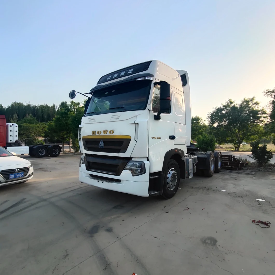 Chinese Manufacturer Sells High Quality Howot7 Tractor Truck 6*4CNG Tractor Truck at Low Price