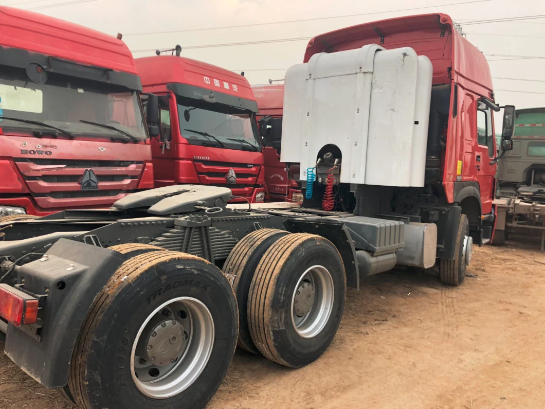 Chinese Factory Hot Sale Used HOWO CNG Diesel LNG 420HP Tractor Truck Cost-Effective Tractor Truck