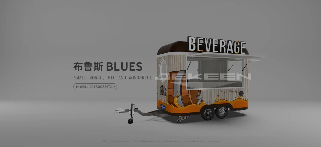 Jekeen Good Quality Cheap Food Truck on Promotion for Japanese Market of Blues