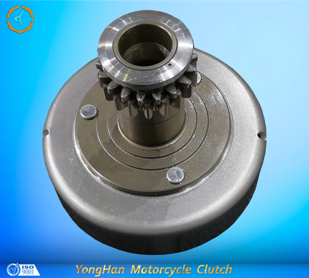Motorcycle Parts Clutch Cover with Driving Gear for Tvs N35 Made in China
