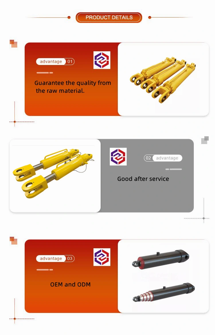 Agricultural Machinery Farm Machinery Hydraulic Cylinder for Russian Market