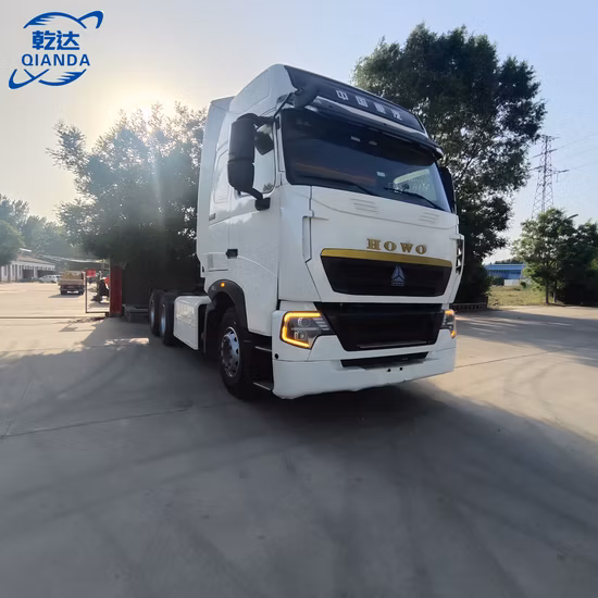 Chinese Manufacturer Sells High Quality Howot7 Tractor Truck 6*4CNG Tractor Truck at Low Price