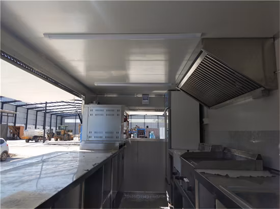 EU Food Trailer Professional Mobile Vending Service Food Truck