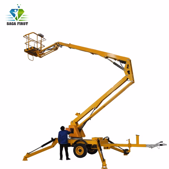 ISO EU RoHS Factory Spider Boom Lift Ladder Lift Truck for Cleaning