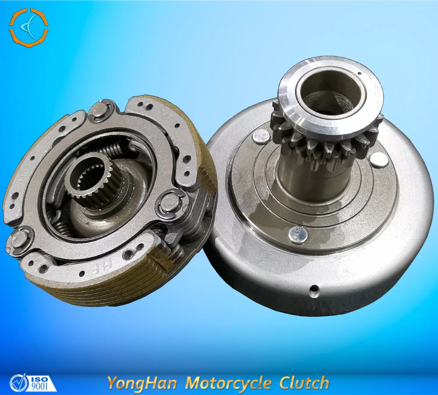 Motorcycle Parts Clutch Cover with Driving Gear for Tvs N35 Made in China