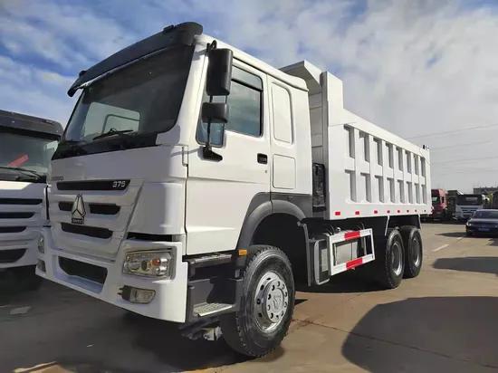 Secondhand 10 Wheels Tipper Used HOWO 375 6X4 Dump Truck Chinese Brand Sinotruk